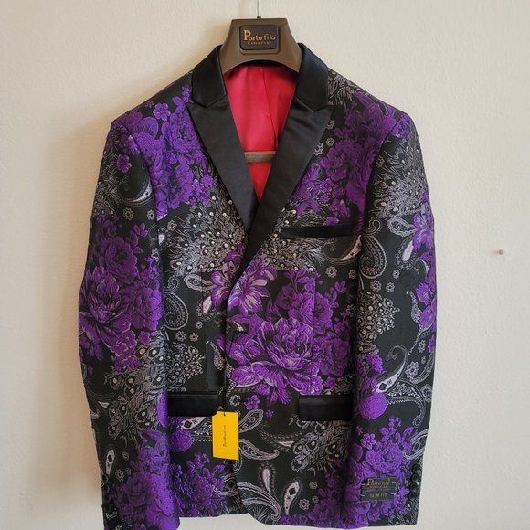 Purple Party Blazer - Picture 1 of 3